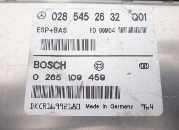 Computadora ECU Mercedes 0265109459 0285452632 - Imagen 3