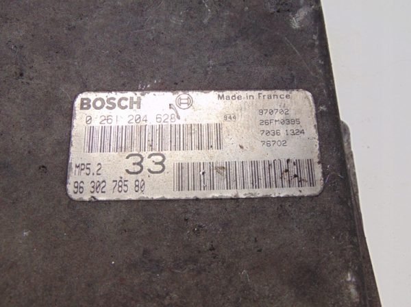Computadora Citro en Peugeot 0261204628 9630278580 - Imagen 3