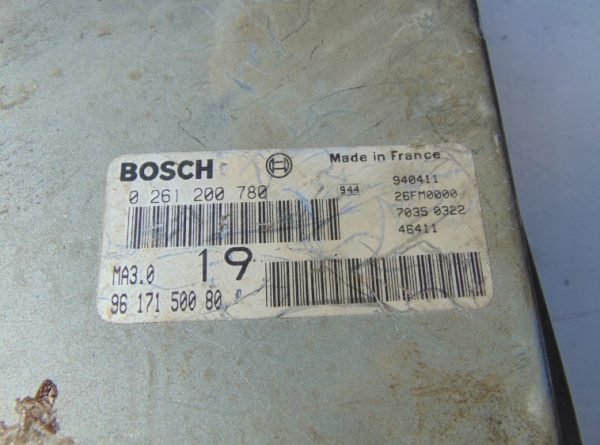 Computadora ECU Citroen Peugeot 0261200780 9617150080 - Imagen 2