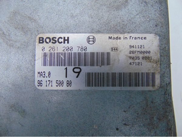 Computadora ECU Citroen Peugeot 0261200780 9617150080 - Imagen 3