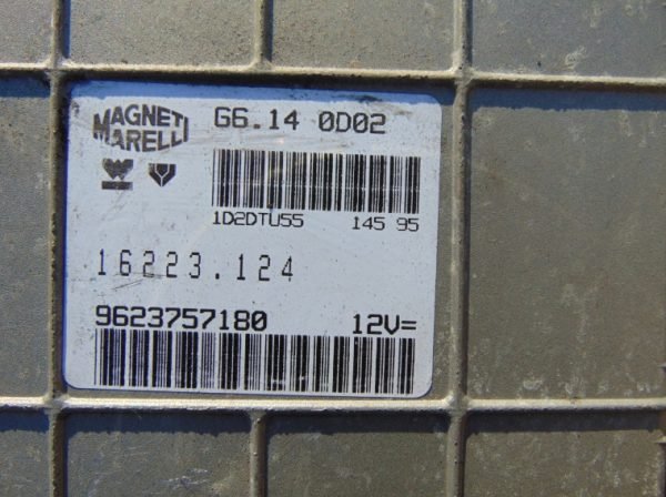Computadora ECU Citroen Peugeot G6.140D02 9623757180 - Imagen 3