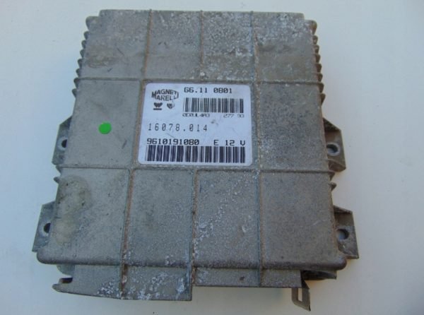 Computadora ECU Citroen Peugeot G6.110B01 9610191080 - Imagen 2