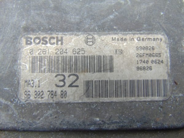 Computadora ECU Citroen Peugeot 0261204625 9630278480 - Imagen 2