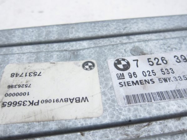 Computadora Caja de Cambios BMW 5WK33503AN 7526396 96025533 - Imagen 3