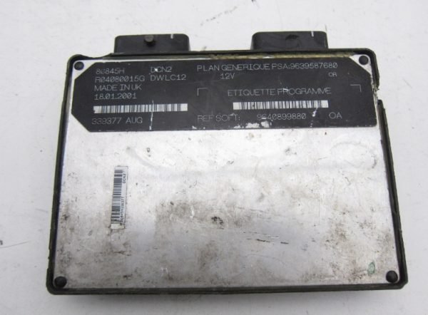 Computadora ECU Peugeot 9640899880 R04080015G 9639587680