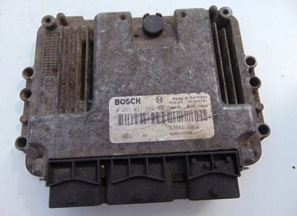 Computadora Renault 1.9 DCI 0281011549 8200310863