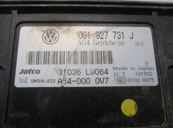 Computadora Volkswagen Asiento 001927731J - Imagen 2