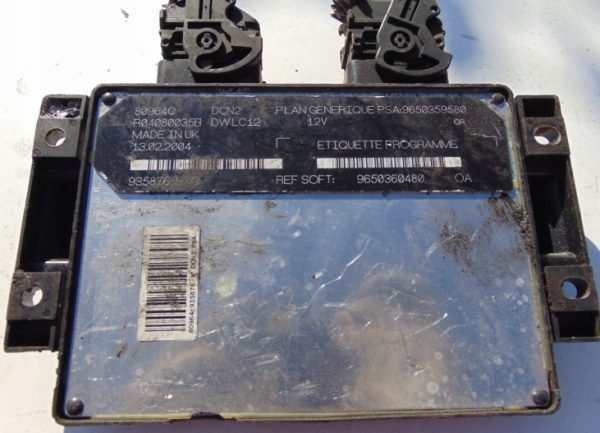 Computadora CITROEN R04080035B 9650360480 9650359580 - Imagen 2