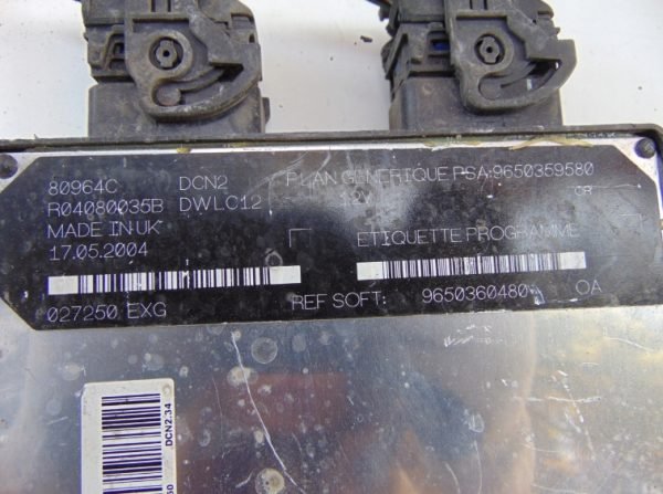 Computadora Citroën 9650359580 9650360480 R04080035B - Imagen 3