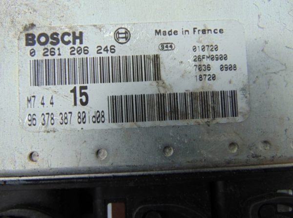 Computadora Citroën Peugeot 0261206246 9637838780 id08 - Imagen 3