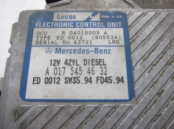 Computadora Mercedes Benz A0175454632 R04010009A - Imagen 3