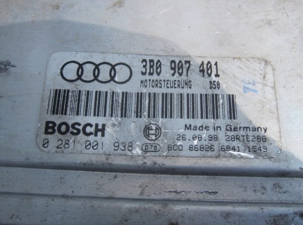 Computadora Volkswagen Passat 0281001938 3B0907401 - Imagen 3