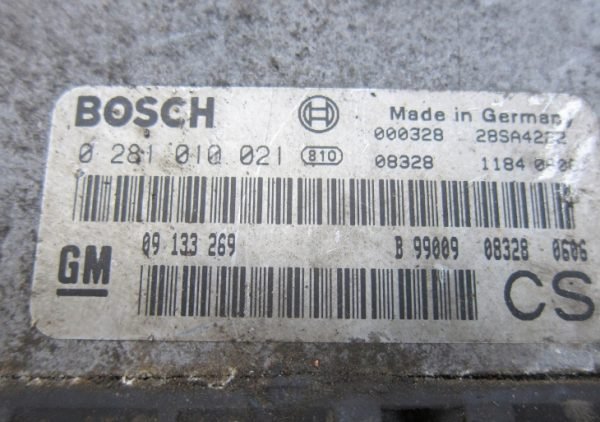 Computadora Opel 0281010021 09133269 - Imagen 4