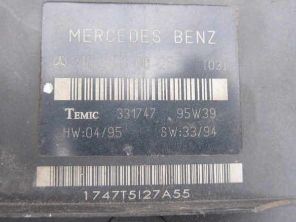 Computadora Mercedes Benz W210 2108200026 331747 - Imagen 4