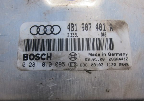 Computadora Audi 02810100095 4B1907401A - Imagen 2