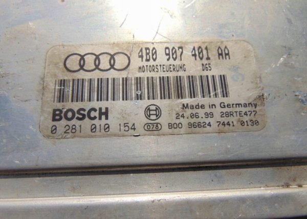 Computadora Audi 4B0907401AA 0281010154 - Imagen 3