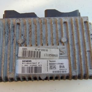 Computadora Citroën Peugeot 9649117580 S118047507F