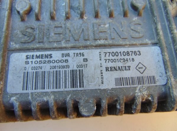 Computadora Renault S105280008B 7700108763 - Imagen 3