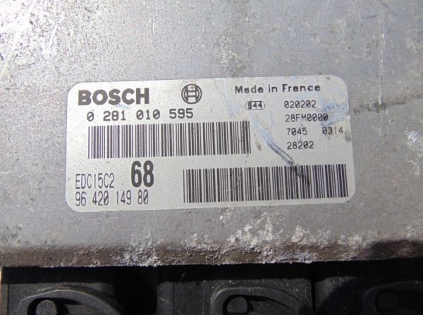 Computadora ECU Centralita Xsara Picasso 2.0HD 028101595 9642014980 - Imagen 2