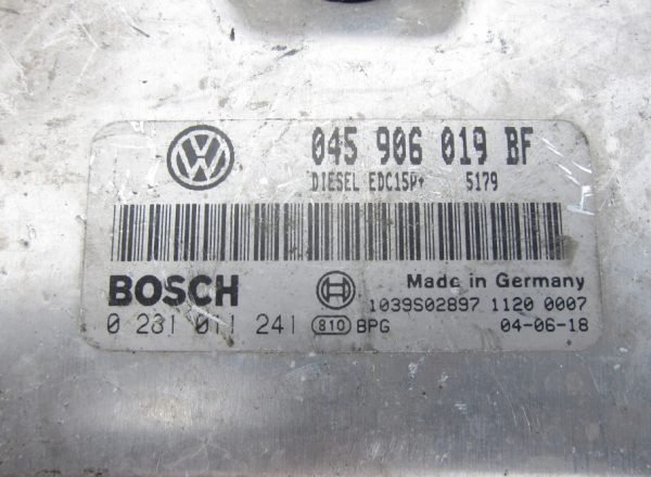Computadora ECU Centralita Seat Škoda VW 0281011241 045906019BF - Imagen 3