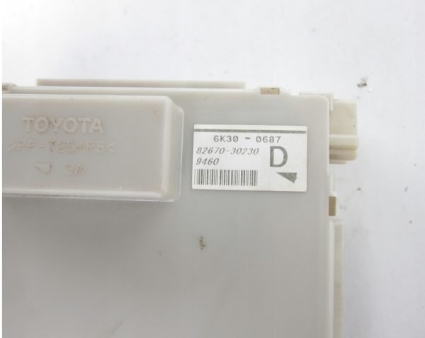 Caja Relé Fusibles Lexus GS450H III Toyota 6K30-0687 82670-30230 - Imagen 2