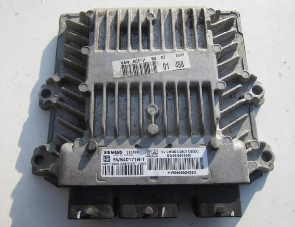 Computadora Ecu Centralita Peugeot Citroën 5WS40171B-T 9655938980