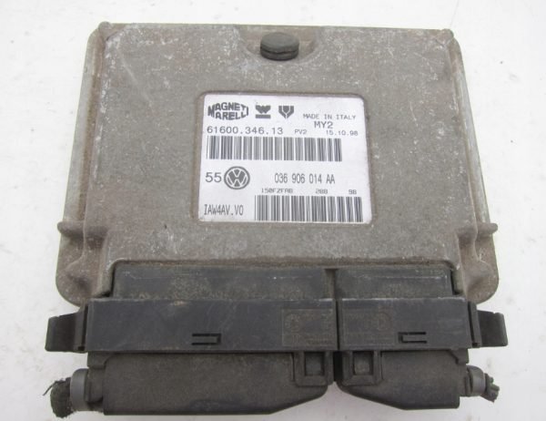 Computadora Ecu Centralita Seat Škoda 036906014AA IAW4AV.V0 - Imagen 2