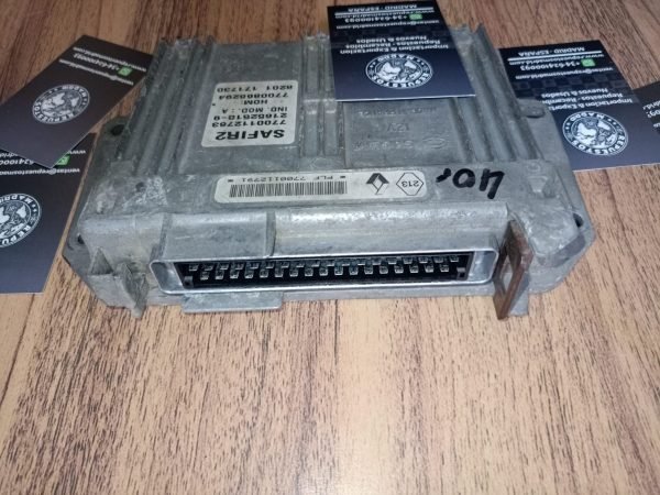 Computadora Ecu Centralita Renault Clío II 1.2 7700112763 7700868294 SAGEM SAFIR 2 35 PIN
