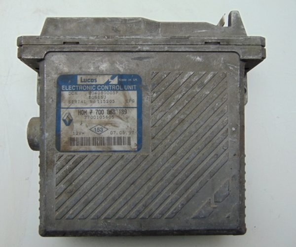Computadora Ecu Centralita Renault R04080005F 7700868189
