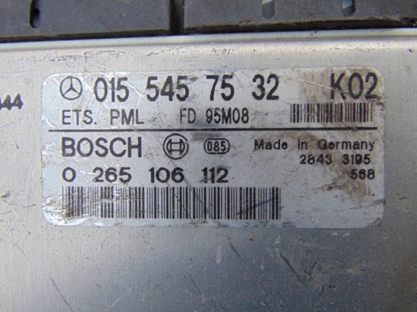 Computadora Ecu Centralita Mercedes Benz 0265106112 0155457532 - Imagen 3