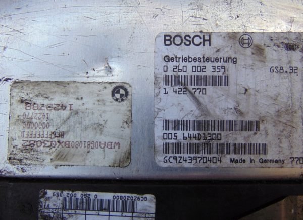 Computadora Ecu Centralita BMW Caja Cambios 1422770 0260002359 - Imagen 3