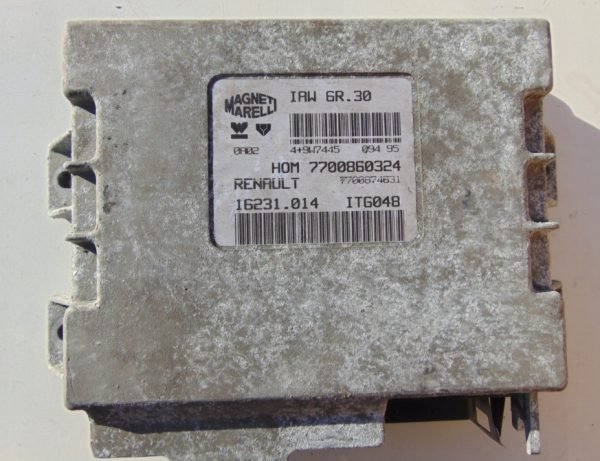 Computadora Ecu Centralita Renault Twingo 1.2 IAW6R.30 7700860324