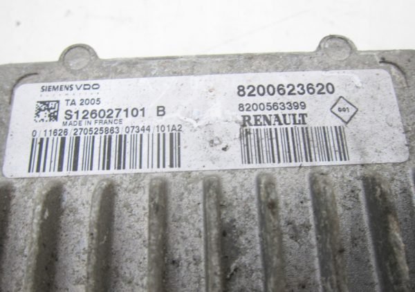 Computadora Ecu Centralita Renault 8200623620 S126027101B - Imagen 3