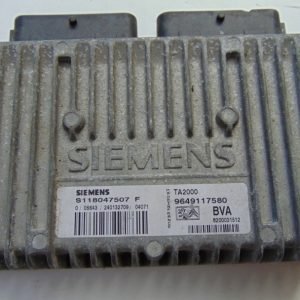 Computadora Ecu Centralita Citroën Peugeot 964117580 S118047507F
