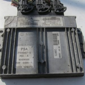 Computadora Ecu Centralita Peugeot Citroën 9643786680-01 9644486780