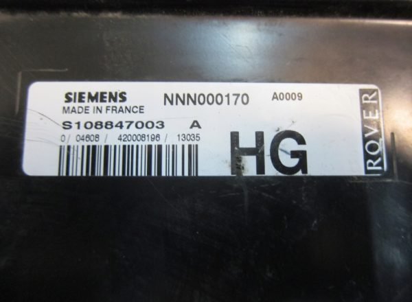 Computadora Ecu Centralita Rover HG NNN000170 S108847003A - Imagen 3