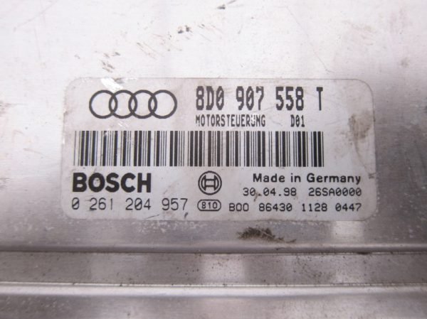 Computadora Ecu Centralita Audi 0261204957 8D0907558T - Imagen 2