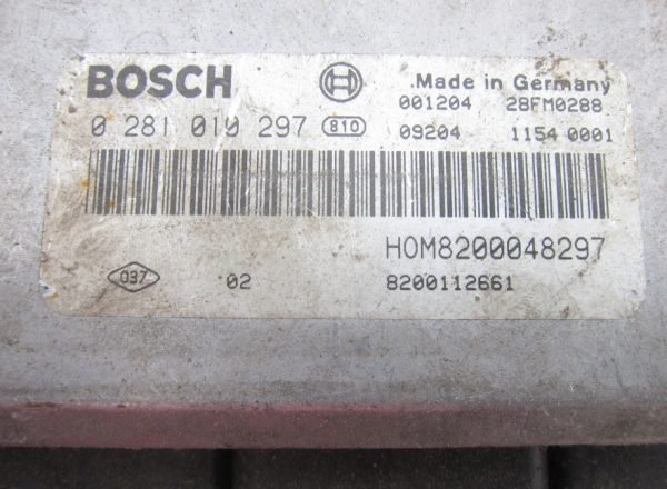 Computadora Ecu Centralita Renault 0281010297 8200048297 8200112661 - Imagen 2