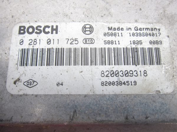 Computadora Ecu Centralita Renault 0281011725 8200309318 - Imagen 3