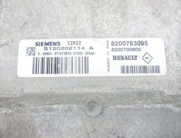 Computadora Ecu Centralita Renault S120202114A 8200783095 8200700600 - Imagen 3