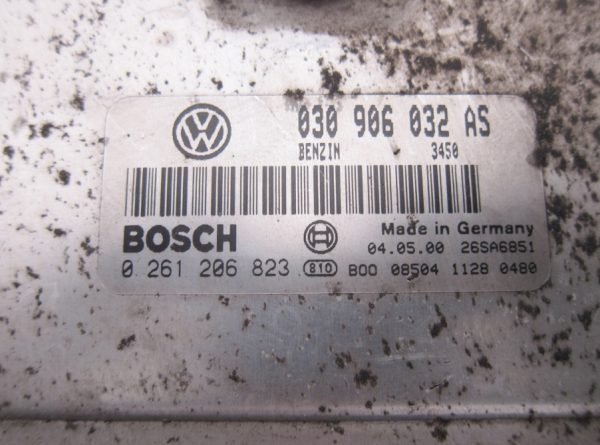 Computadora Ecu Centralita Volkswagen 0261206823 030906032AS - Imagen 3