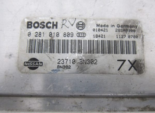 Computadora Ecu Centralita Nissan 0281010809 23710-BN302 - Imagen 2