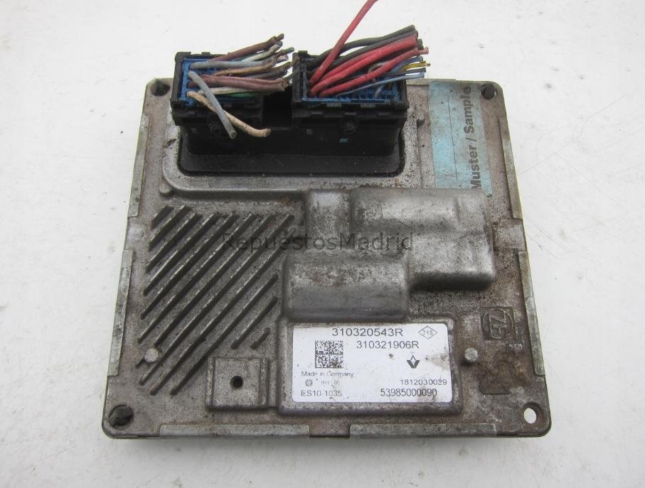 Computadora ECU Centralita Renault Dacia Sandero Dokker 310320543R 310321906R ES10-1035