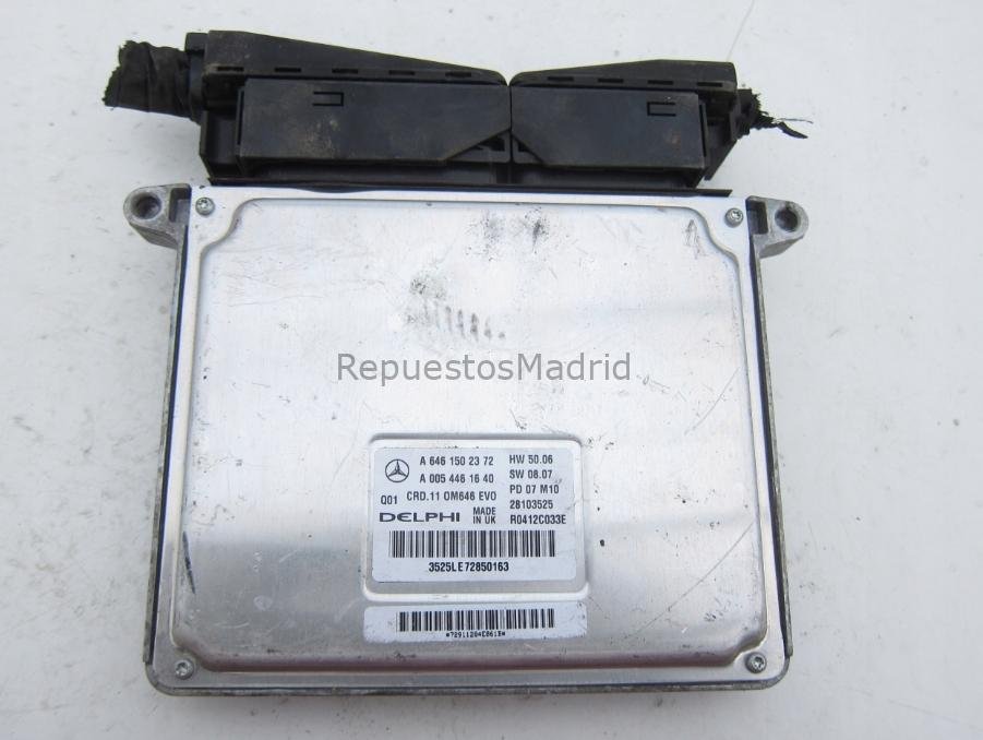 Computadora ECU Centralita Mercedes Benz C W204 A6461502372 A0054461640 28103525 - Imagen 3
