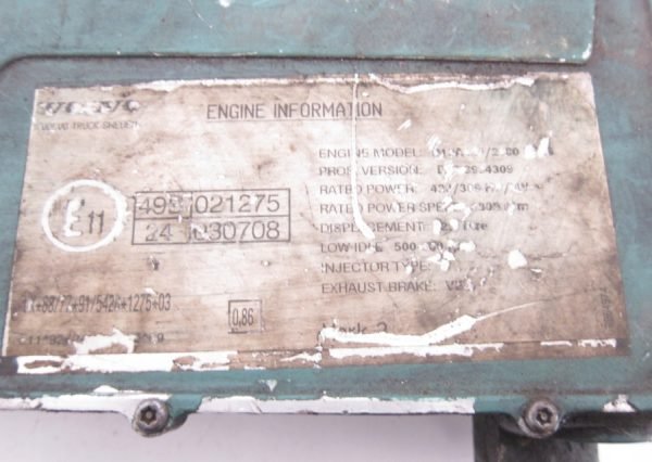 Computadora ECU Centralita Volvo 3963465 021275 030708 - Imagen 2