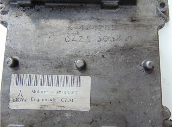 Computadora ECU Centralita K424255 04213038B 00703360 Deutz - Imagen 3
