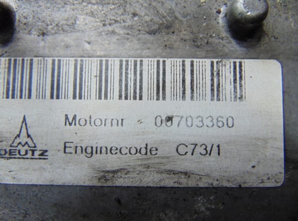 Computadora ECU Centralita K424255 04213038B 00703360 Deutz - Imagen 2