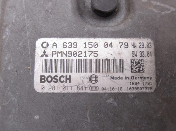 Computadora Ecu Centralita Mitsubishi Smart A6391500479 0281011841 - Imagen 2