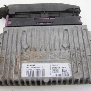 Computadora Ecu Centralita Peugeot Citroën S1180447529B 9649117680