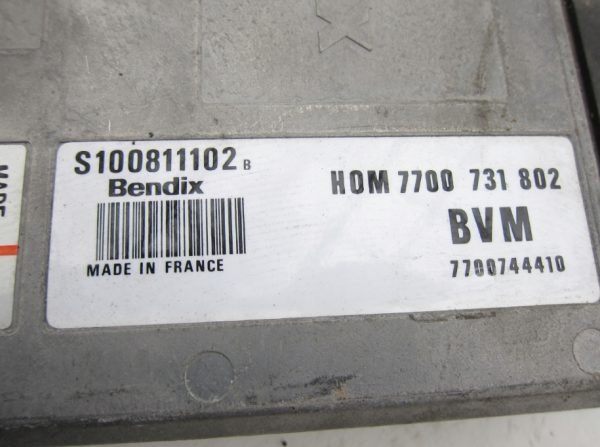 Computadora Centralita Ecu Renault S100811102B 7700731802 7700744410 - Imagen 2
